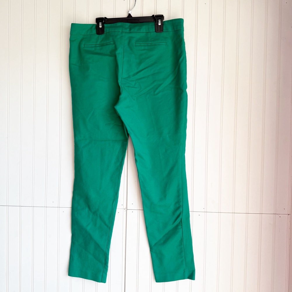 Crosby Size 12 Green Slim Fit Ankle Length Pants - Picture 4 of 5